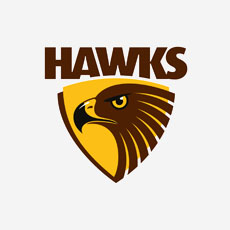 Hawks AFL Football Team logo image
