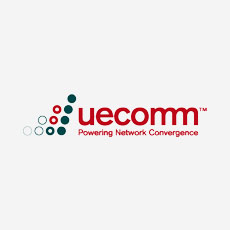 Uecomm Powering Network Convergence logo image